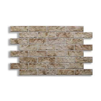 3D PVC falpanel Stone Hebron, 60 cm magas,