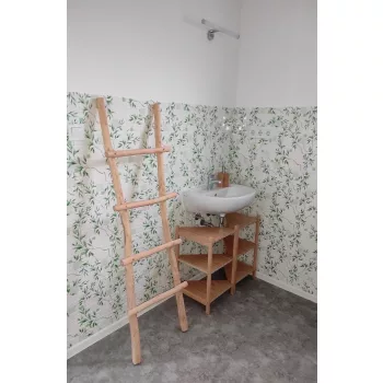 3D PVC falpanel Virágzó akác mintás