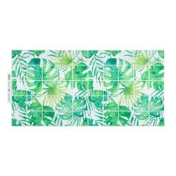 3D PVC falpanel Monsztera mintás