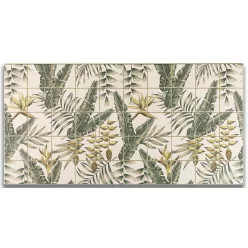 3D PVC falpanel Tropics