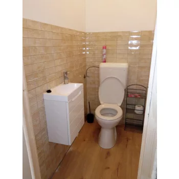 3D PVC falpanel Krém csempe mintás