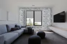 3D PVC falpanel Grafit homokkő mintás