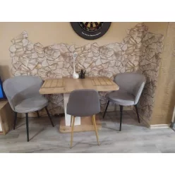 3D PVC falpanel Sandstone honey