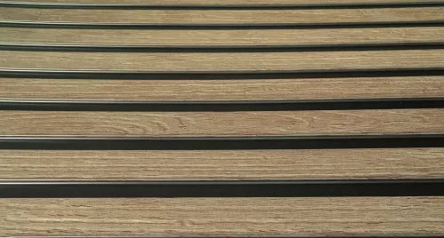 3D PVC falpanel "Rail Oak" vasúti tölgy