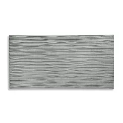 3D PVC falpanel Szürke hullám