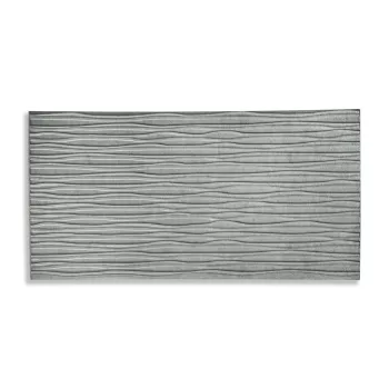 3D PVC falpanel Szürke hullám