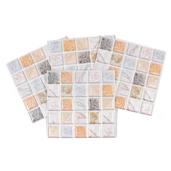   Csempematrica, 3D Öntapadós falpanel, Márvány mozaik, 4db/csomag