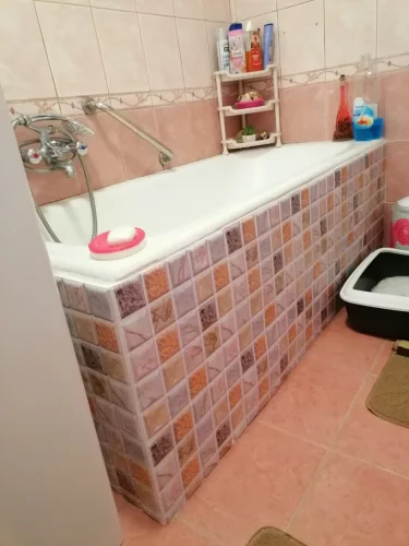 Csempematrica, 3D Öntapadós falpanel, Márvány mozaik, 30x30 cm