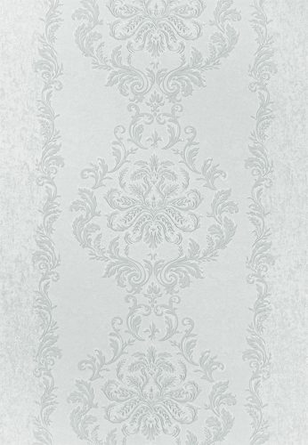 Világos szürke barokk mintás tapéta (VV4003)