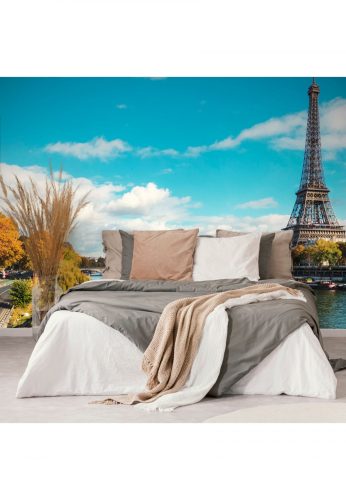 Fotótapéta gyönyörű panoráma Párizsra - 225x150 -