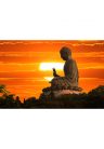 Fotótapéta Buddha szobor naplementénél - 375x250 -