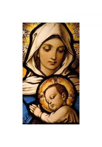 Tapéta Szűz Mária a kis Jézussal - 150x270 - cm