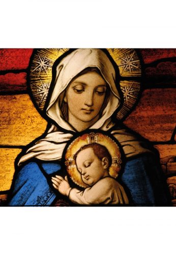Tapéta Szűz Mária a kis Jézussal - 300x270 - cm