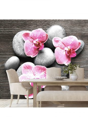 Fotótapéta kompozíció orchidea virágokkal - 225x150 -