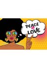 Fotótapéta békés élet - PEACE & LOVE - 225x150