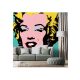 Tapéta ikonikus Marilyn Monroe v pop art dizájnban - 450x300 -