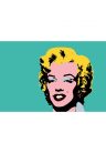 Fotótapéta ikonikus Marilyn Monroe v pop art dizájnban - 225x150 -