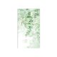 Tapéta enyhe zöld levelek - 150x270 - cm