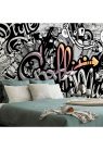 Fotótapéta modern graffitti művészet - 225x150 -