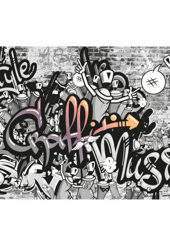 Fotótapéta modern graffitti művészet - 300x270 - cm