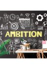 Fotótapéta motivációs tábla - Ambition - 375x250