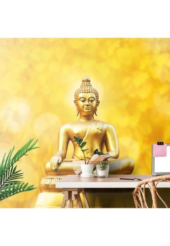 Fotótapéta arany Buddha szobor - 375x250 -