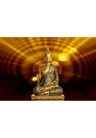 Fotótapéta Buddha szobor absztrakt elemekkel - 150x100 -