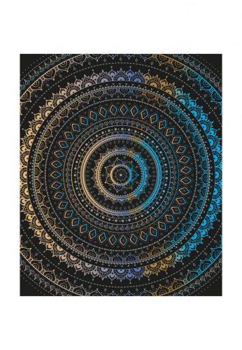 Fotótapéta Mandala nap mintával - 225x270 - cm