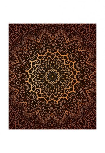 Tapéta vintage Mandala indiai stílusban - 225x270 - cm