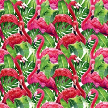 Dimex tapéta, Flamingó mintás, 7,5m2/tekercs