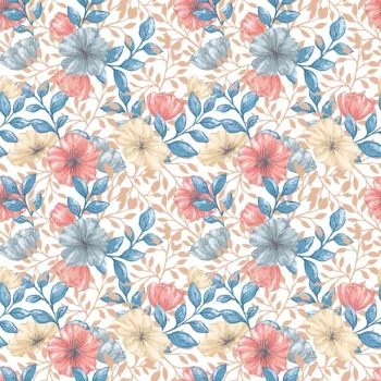 Dimex tapéta, Virág mintás, 7,5m2/tekercs