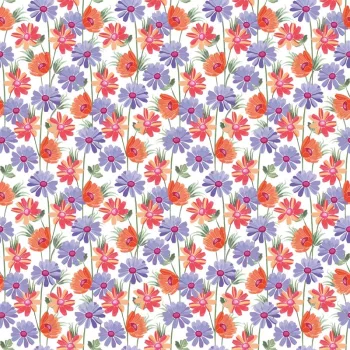 Dimex tapéta, Virágok mintás, 7,5m2/tekercs