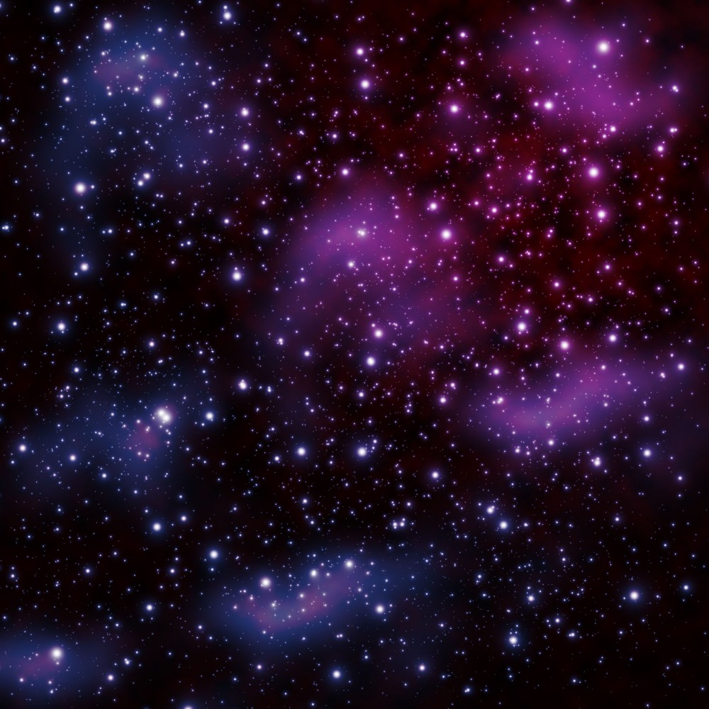 Csillagok poszter, fotótapéta, Vlies (104 x 70,5 cm)