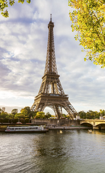 SIENE IN PARIS fotótapéta, poszter, vlies alapanyag, 150x250 cm